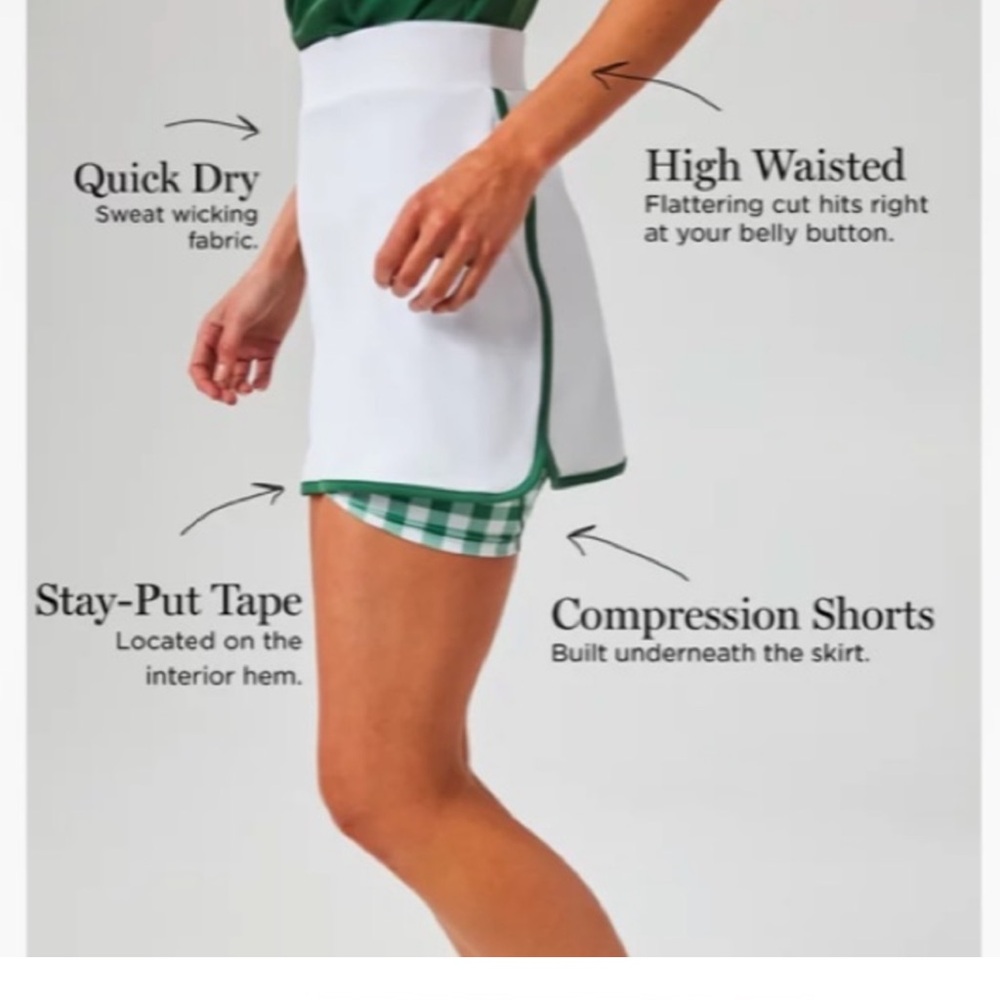 Tuckernuck Tennis Skirt